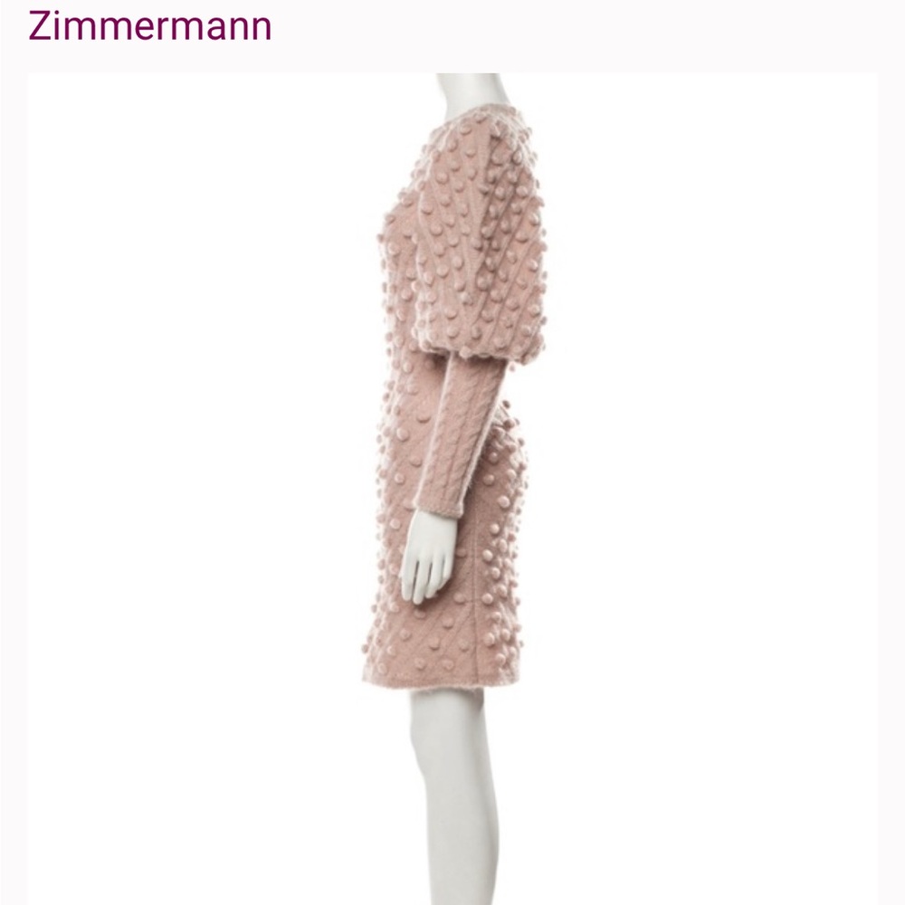 Zimmermann Beige Bauble Sweatsr dress - Picture 5 of 6